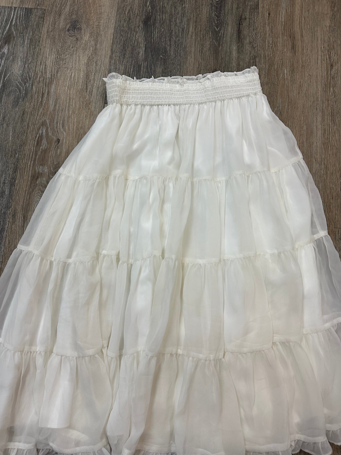 Skirt Midi By Rachel Parcell In White, Size: Xs