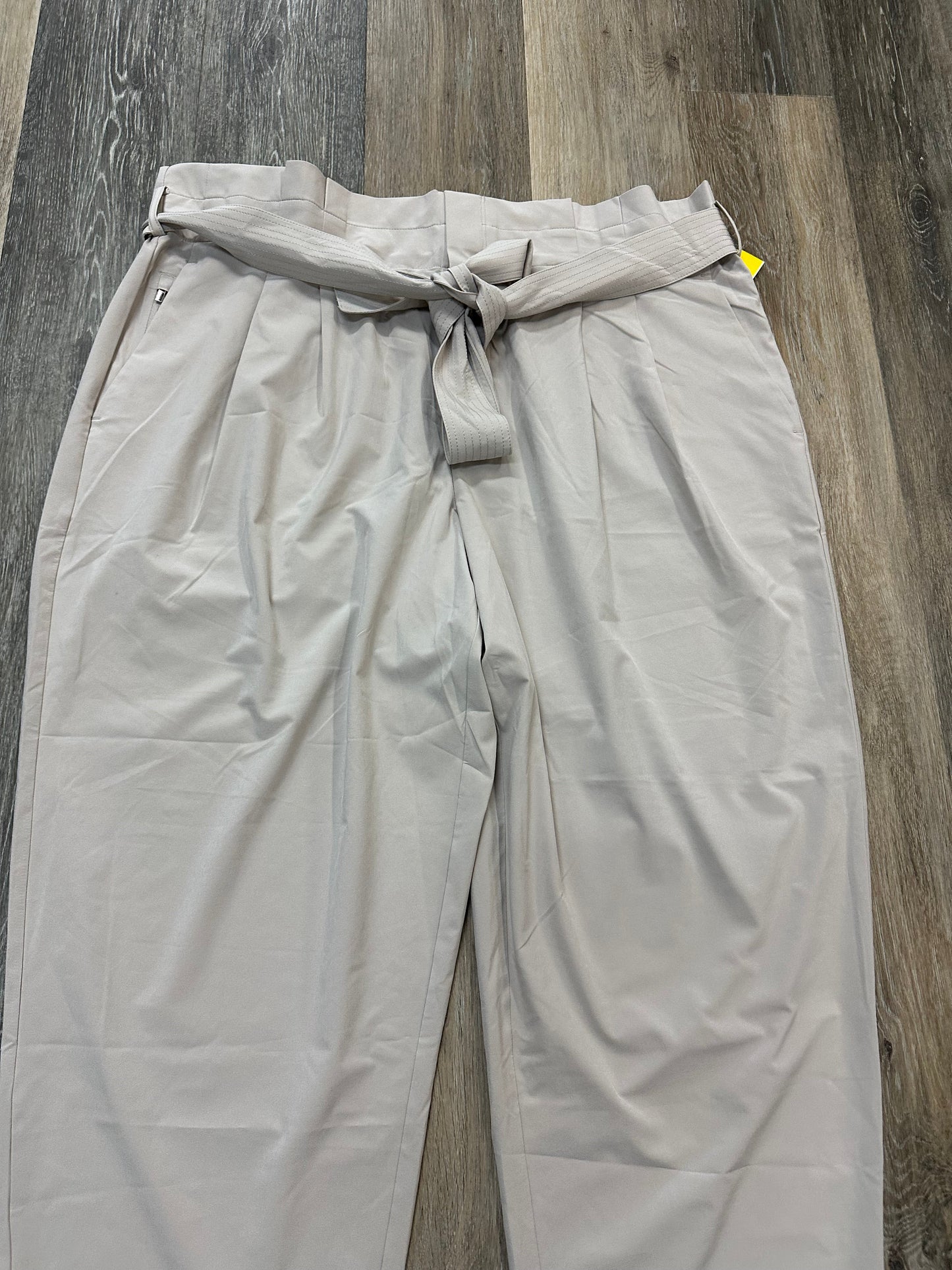 Athletic Pants By Athleta In Tan, Size: 20