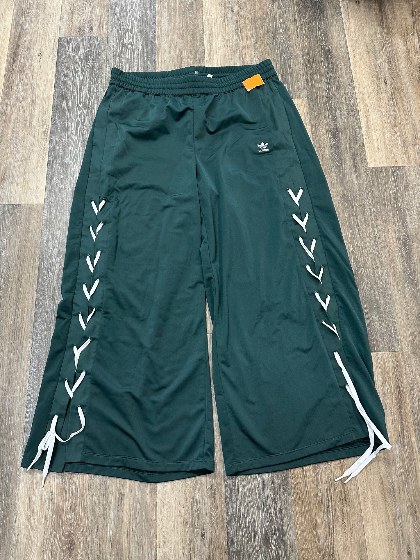 Athletic Pants By Adidas In Green, Size: 2x