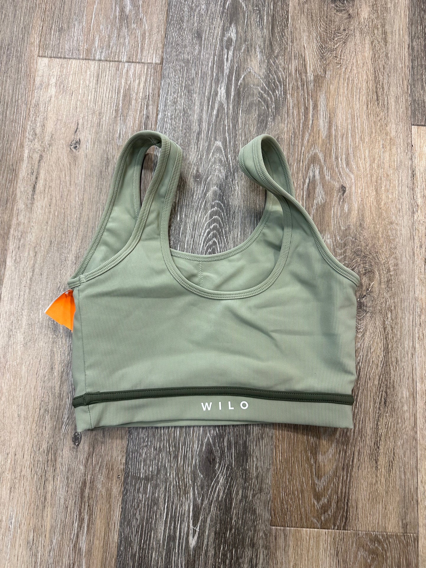 Athletic Bra By Wilo In Green, Size: S