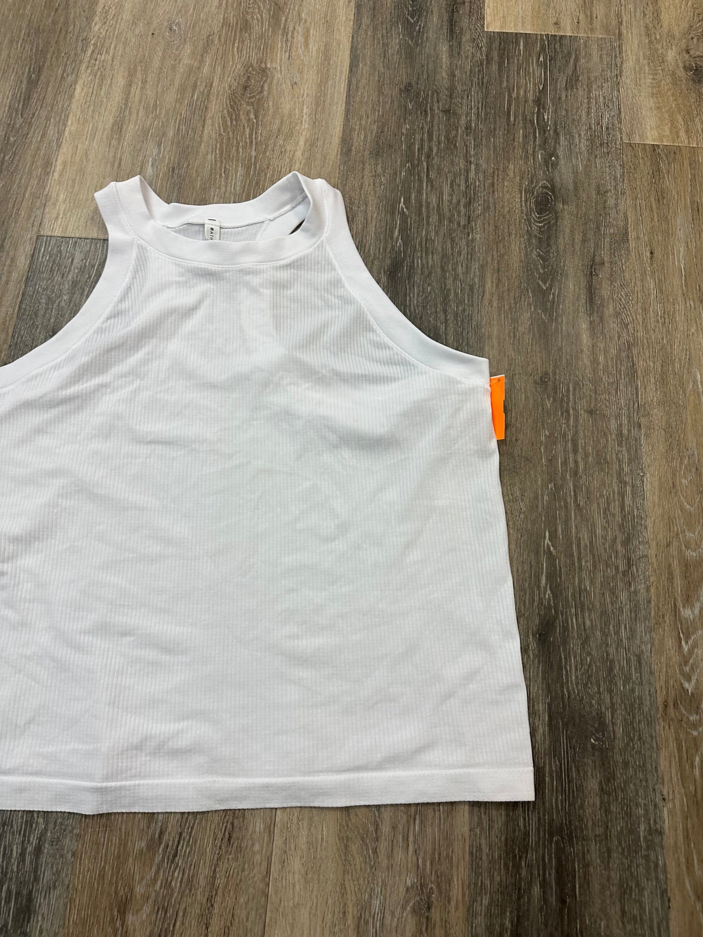 Athletic Tank Top By Athleta In White, Size: 2x