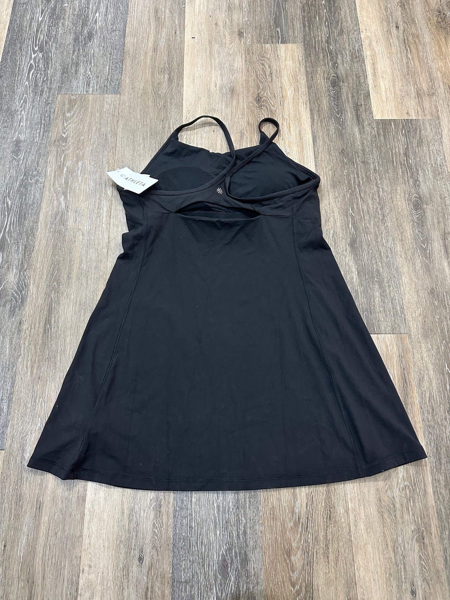 Athletic Dress By Athleta In Black, Size: Xl