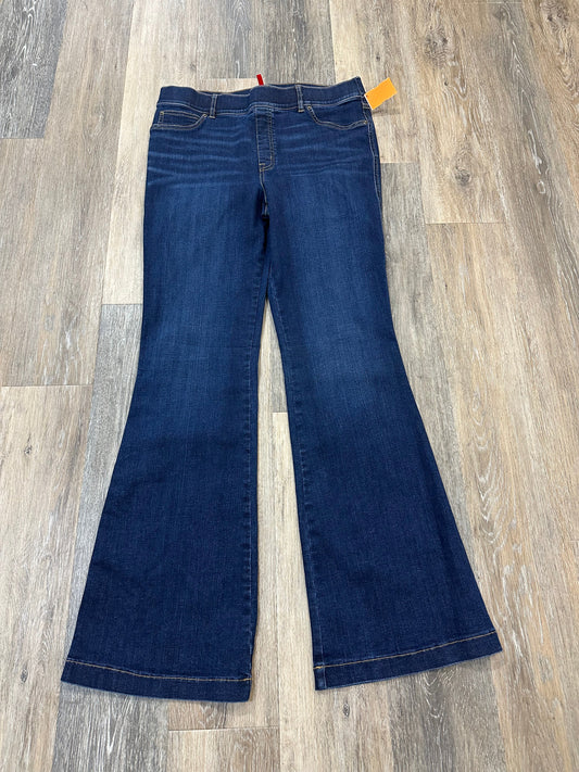 Jeans Boot Cut By Spanx In Blue Denim, Size: Xl