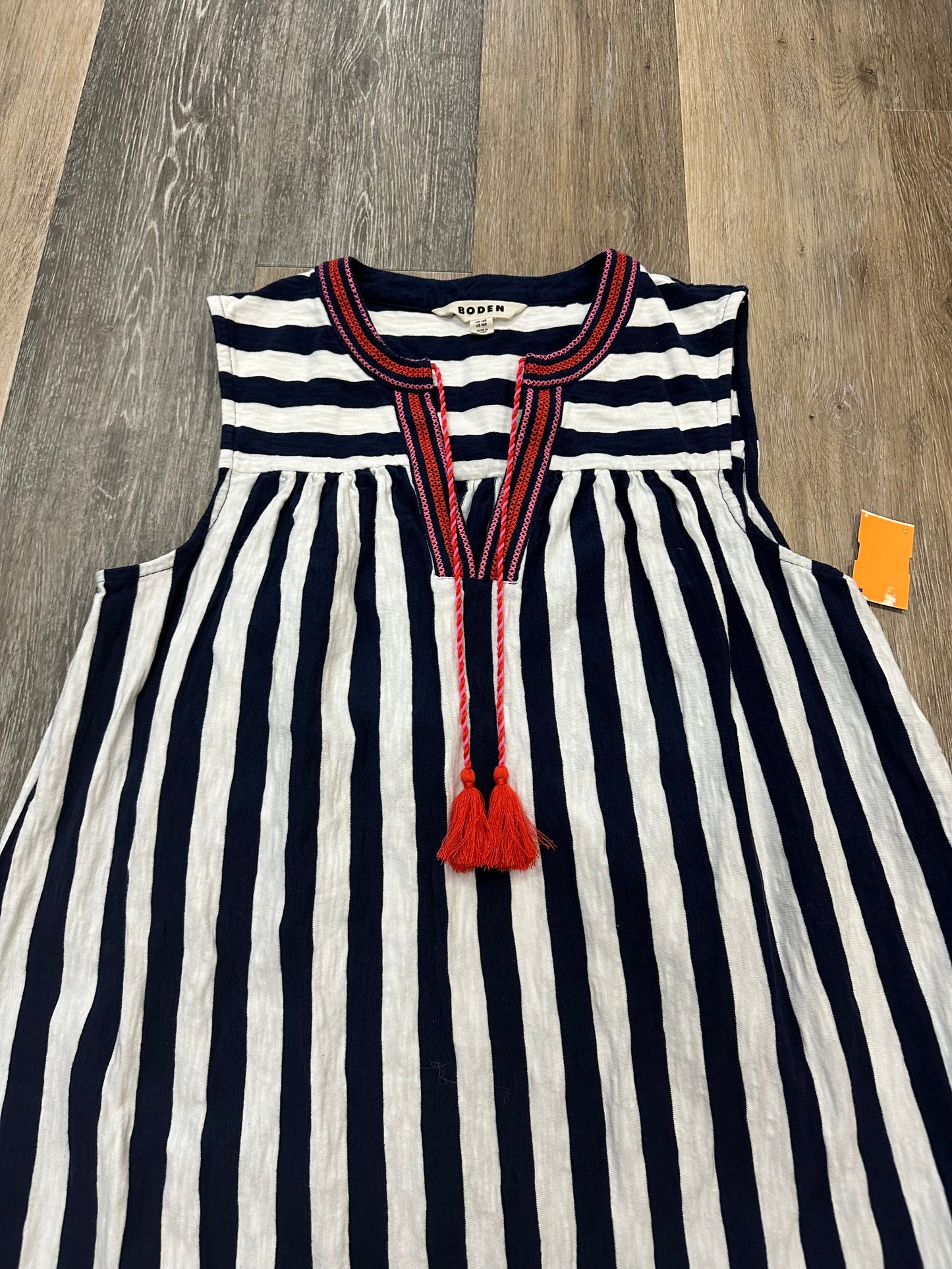 Dress Casual Short By Boden In Striped Pattern, Size: 10