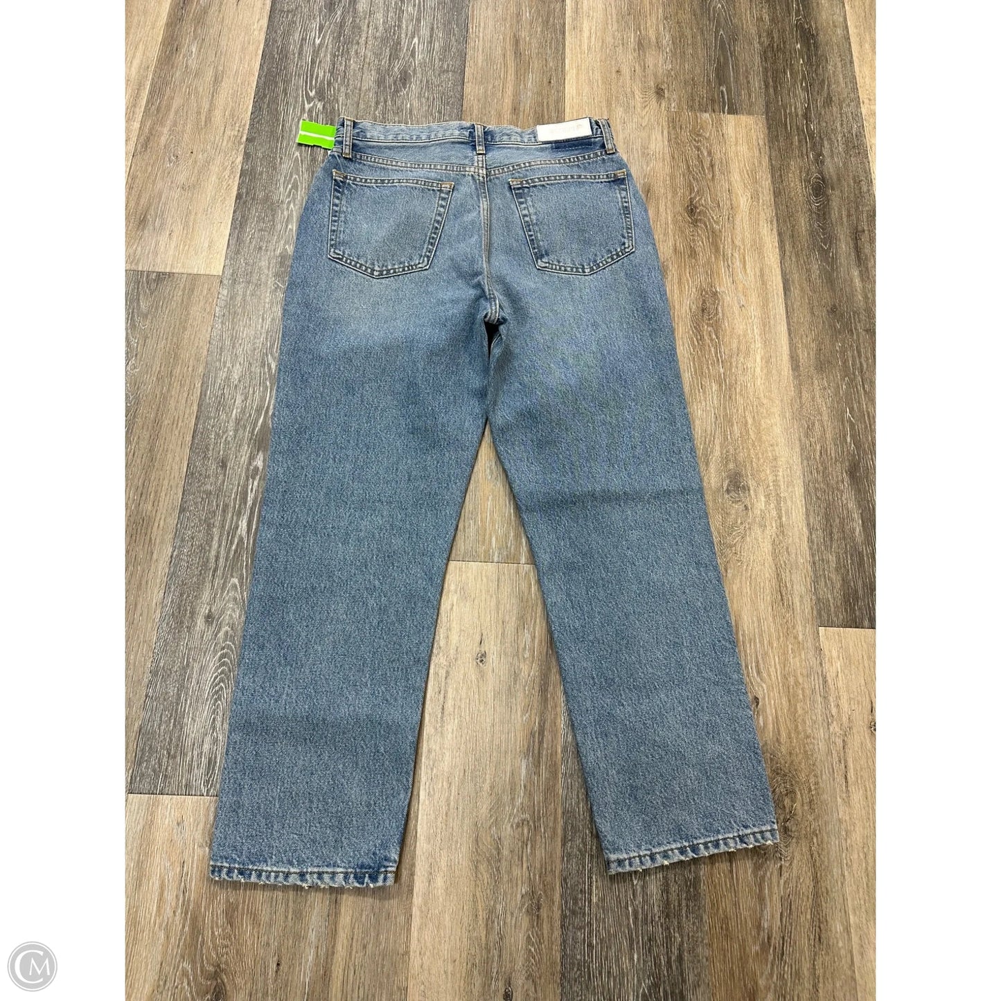 Jeans Straight By Re/Done In Blue Denim, Size: 8/29