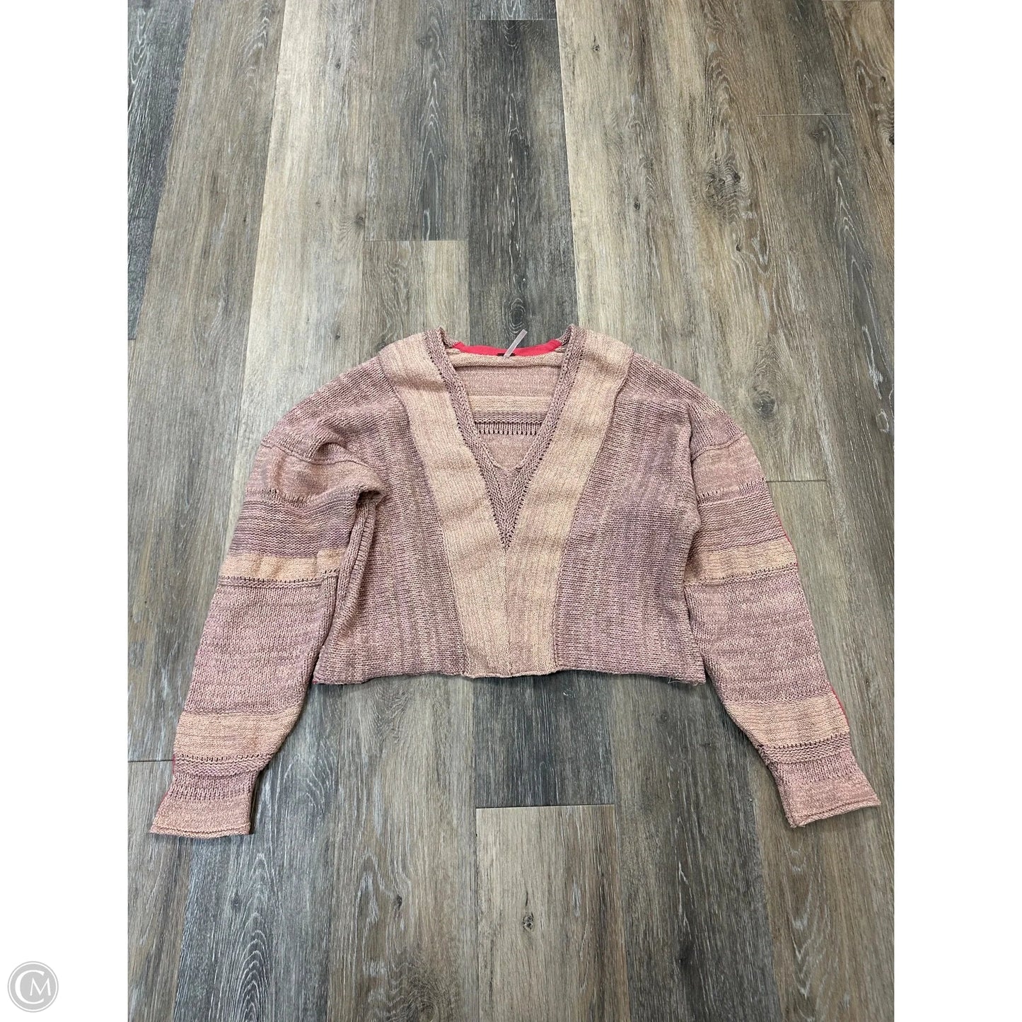 Sweater By Free People In Orange, Size: M