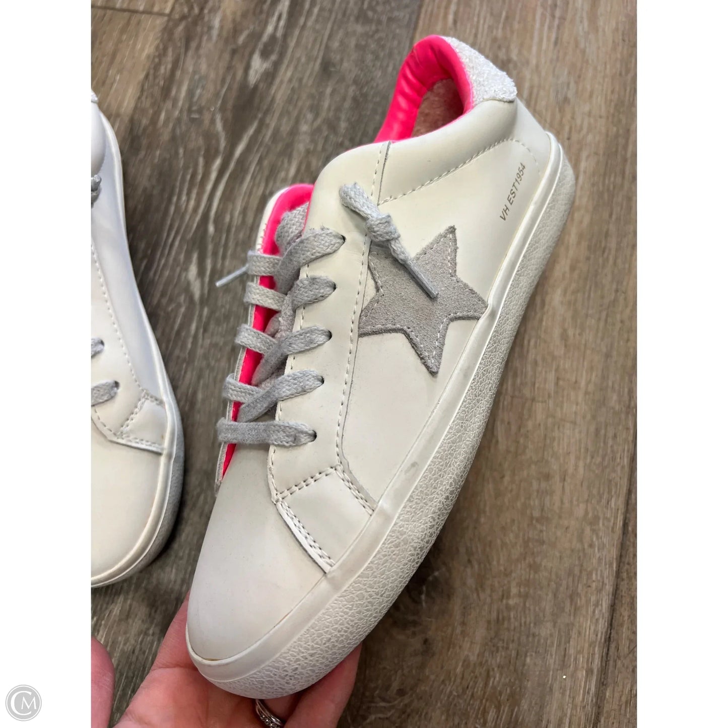 Shoes Sneakers By Vintage Havana In Pink & White, Size: 8