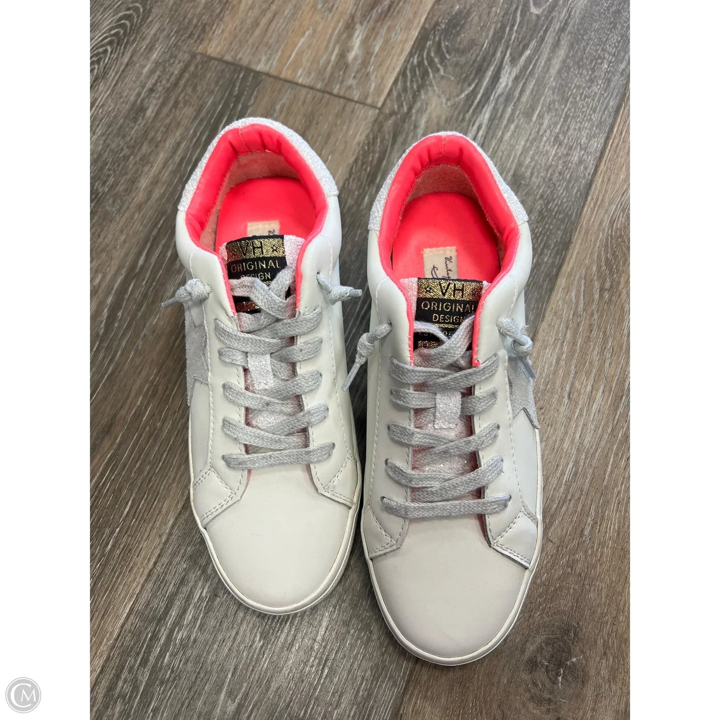 Shoes Sneakers By Vintage Havana In Pink & White, Size: 8