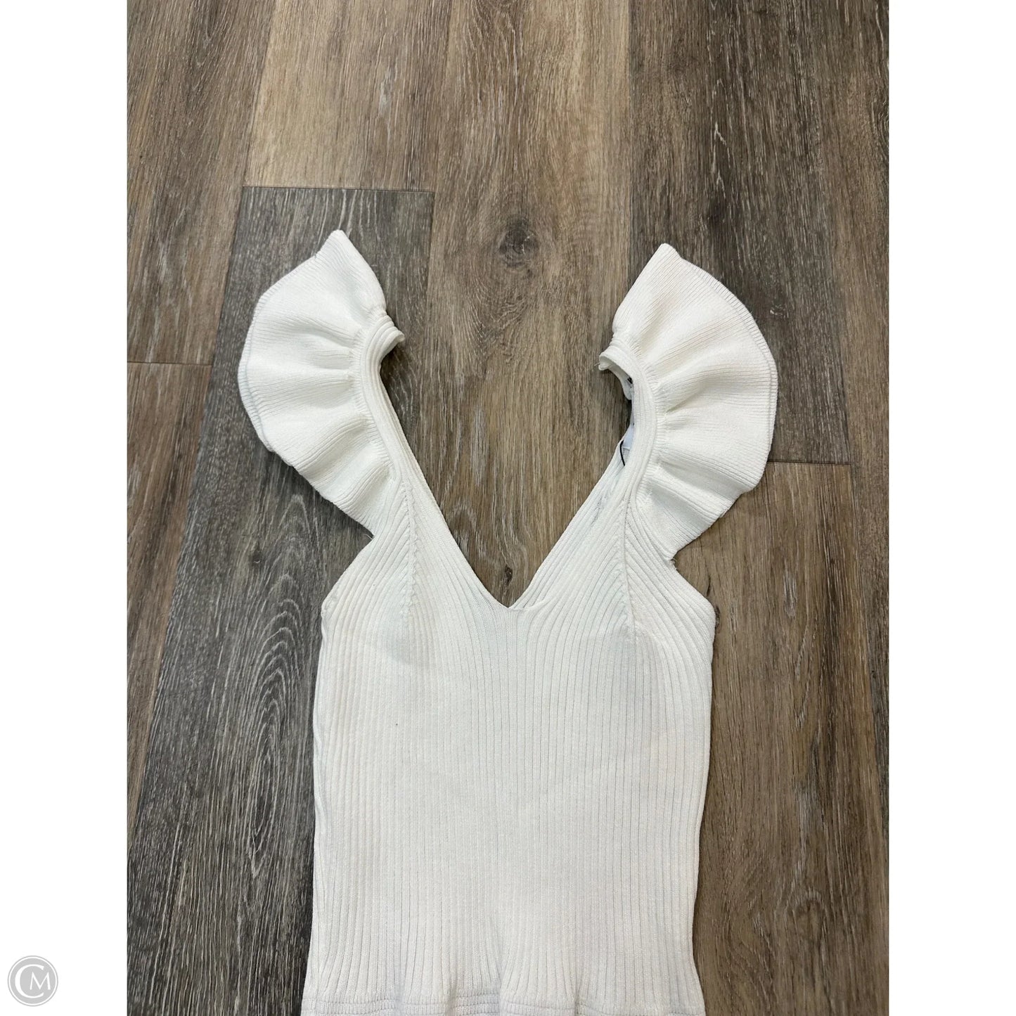 Tank Top By Cmc In White, Size: S