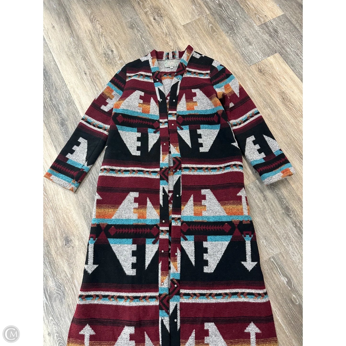 Sweater Cardigan By Silverado In Multi-colored, Size: S