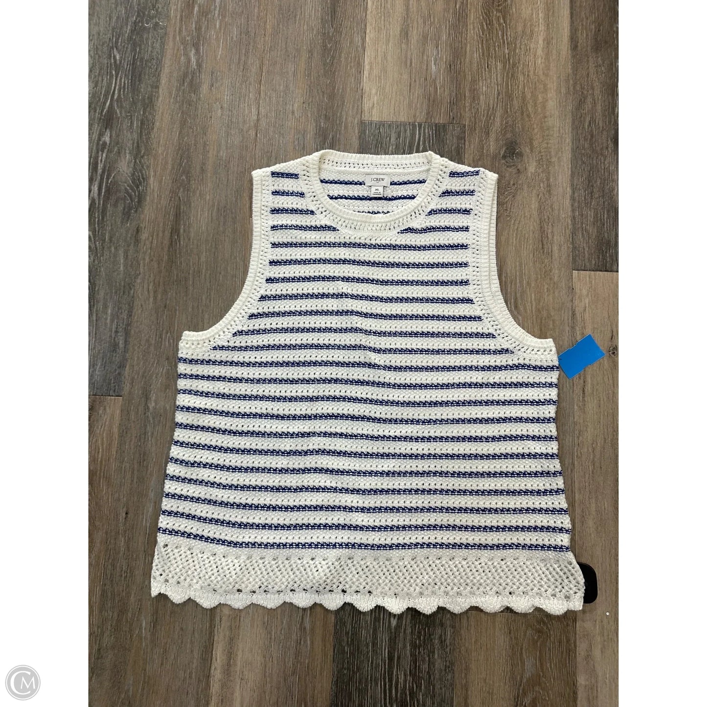 Tank Top By J. Crew In Striped Pattern, Size: Xl