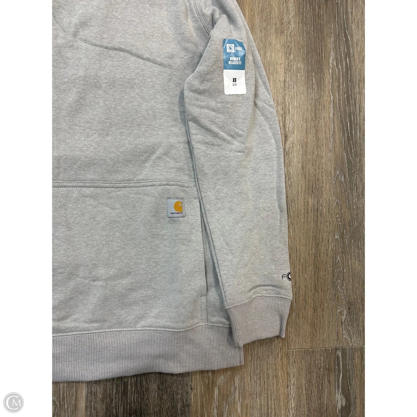 Sweatshirt Crewneck By Carhartt In Gold, Size: Xs