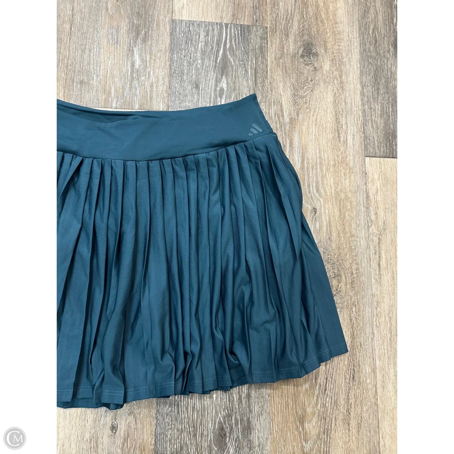 Athletic Skort By Adidas In Blue, Size: S