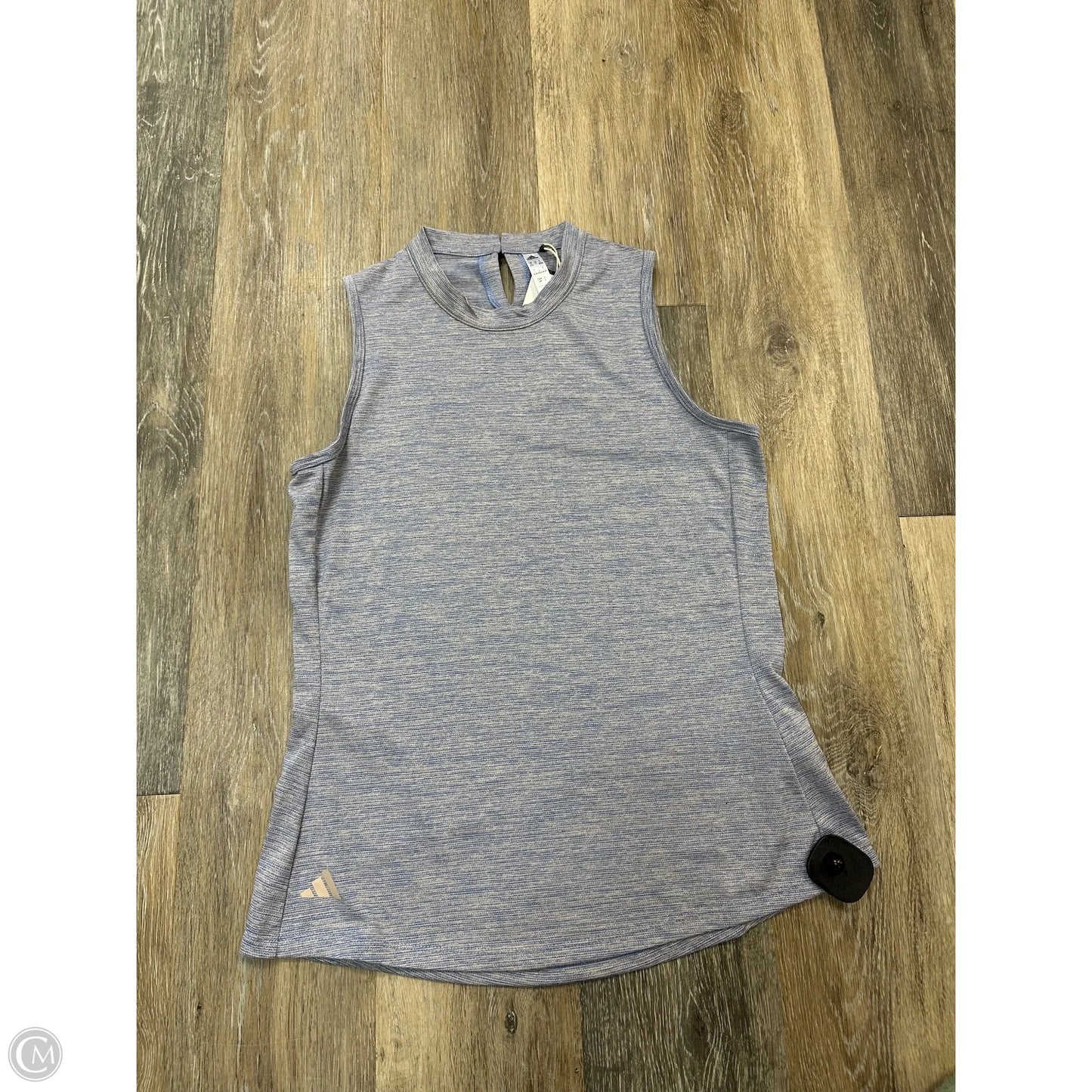 Athletic Tank Top By Adidas In Blue, Size: S