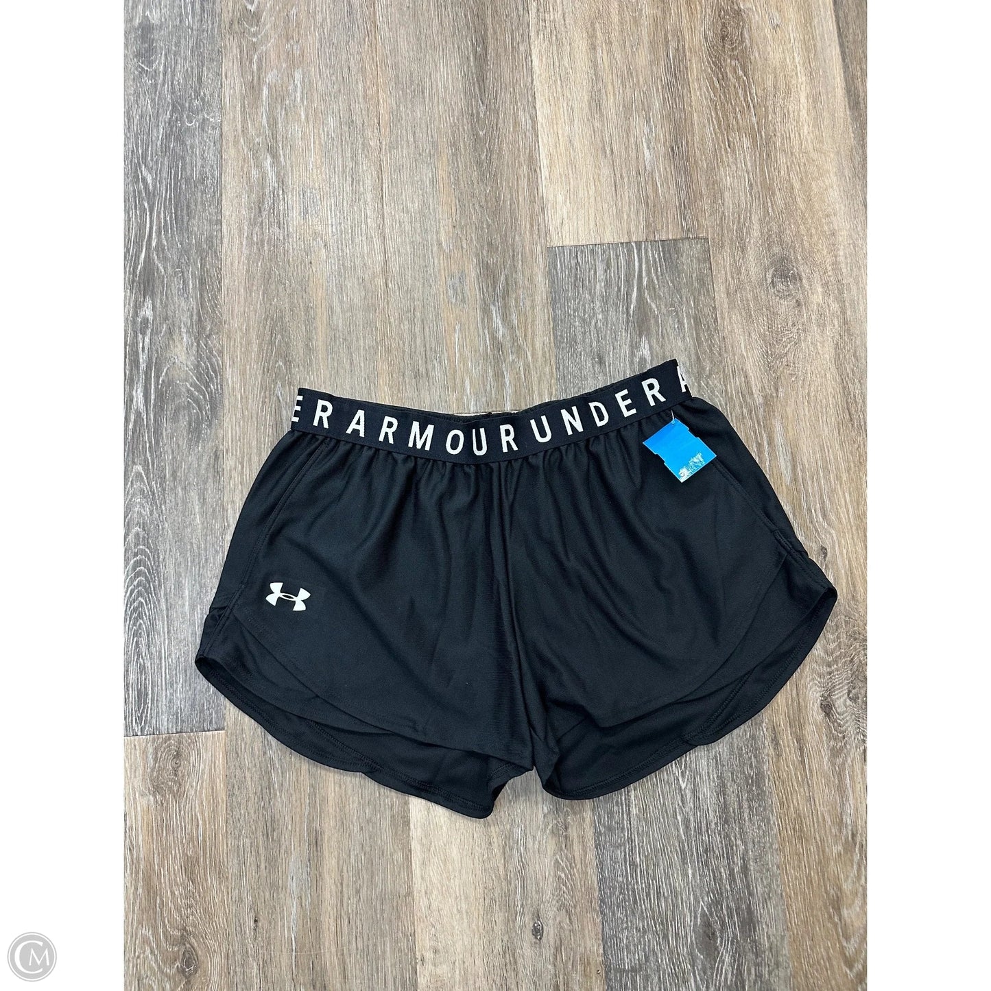 Athletic Shorts By Under Armour In Black, Size: M