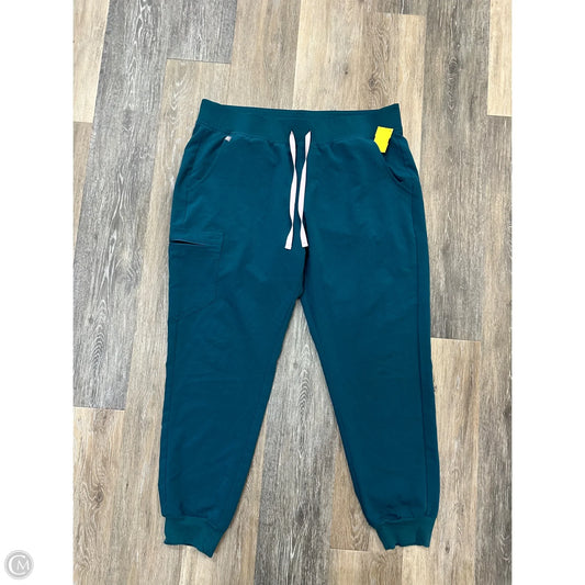 Athletic Pants By Figs In Blue, Size: Xl