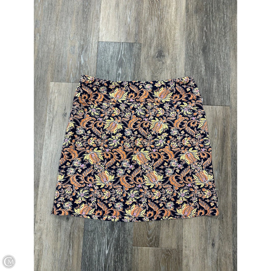 Skort By Elliott Lauren In Multi-colored, Size: 8