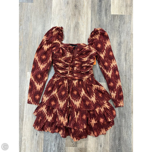 Dress Casual Short By House Of Harlow In Orange, Size: Xs