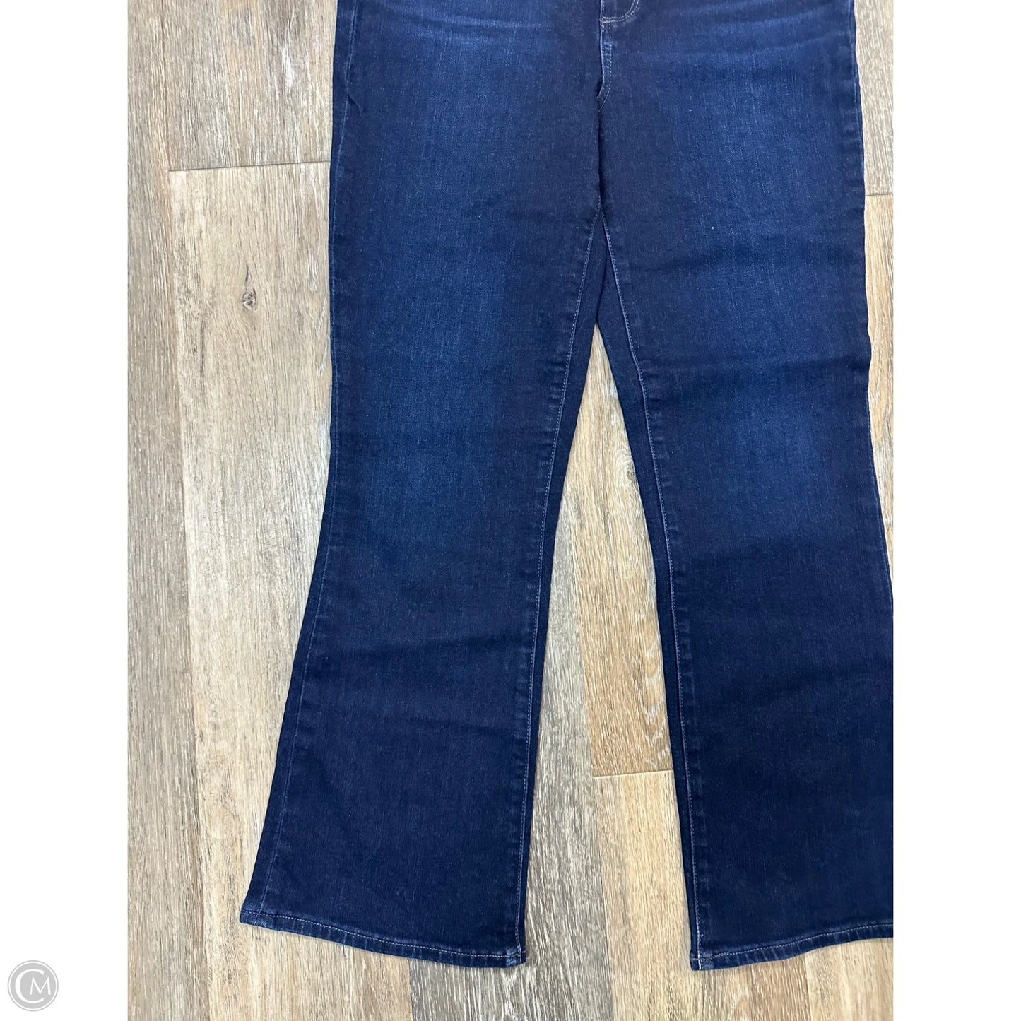 -Jeans Straight By Paige In Blue Denim, Size: 8