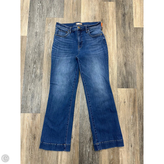 Jeans Boot Cut By Kut In Blue Denim, Size: 10