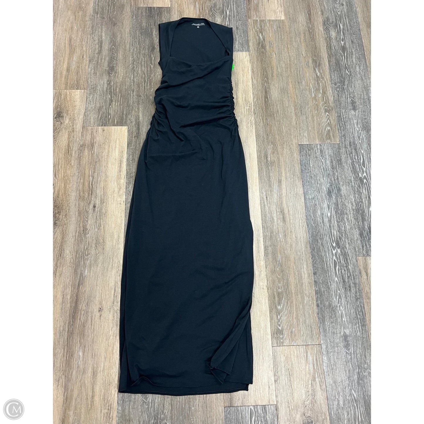 Dress Casual Maxi By Abercrombie And Fitch In Black, Size: Xsp