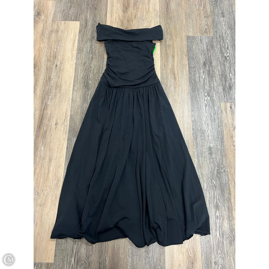 Dress Casual Maxi By Abercrombie And Fitch In Black, Size: Xsp