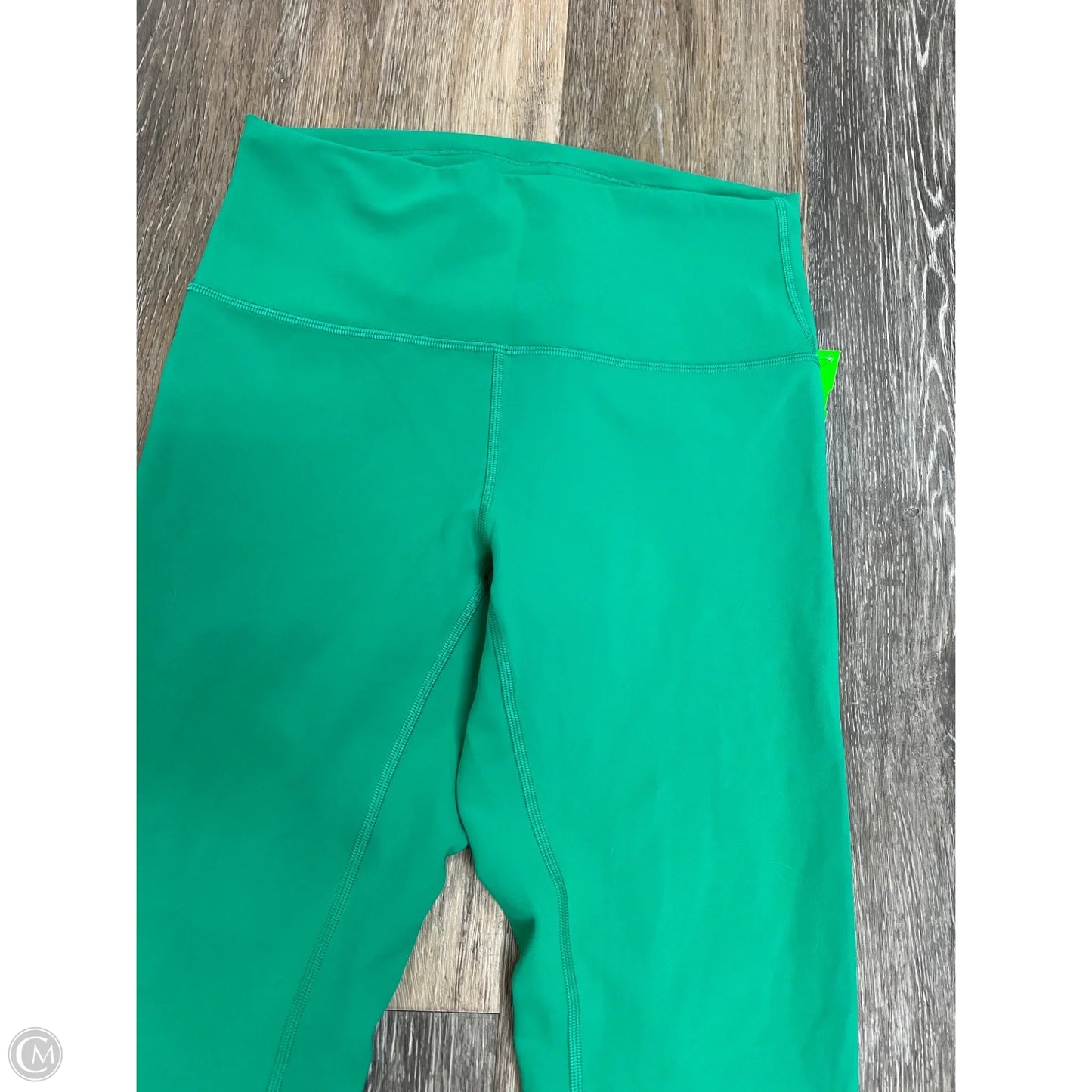 Athletic Pants By Lululemon In Green, Size: 8