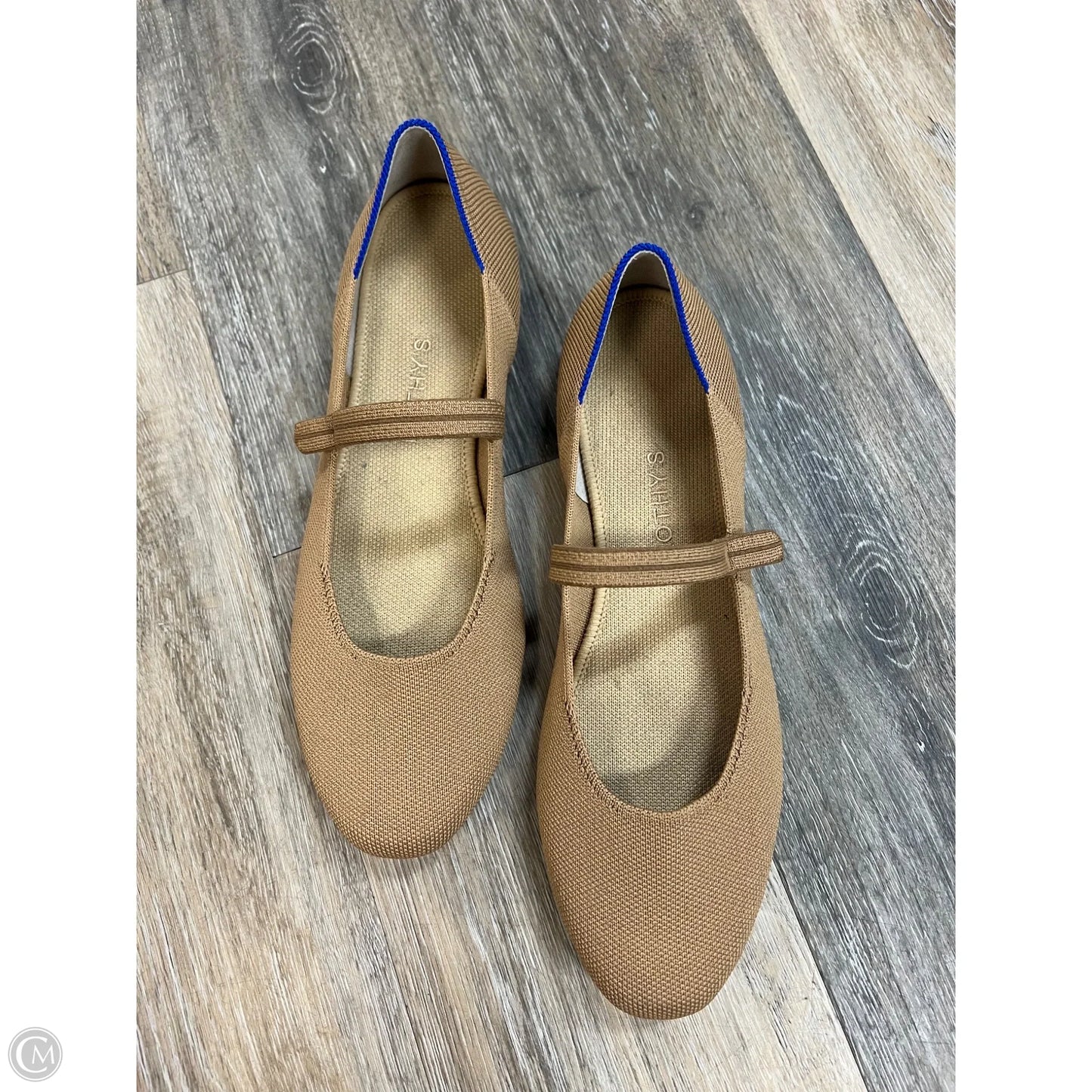 Shoes Flats By Rothys In Tan, Size: 11.5