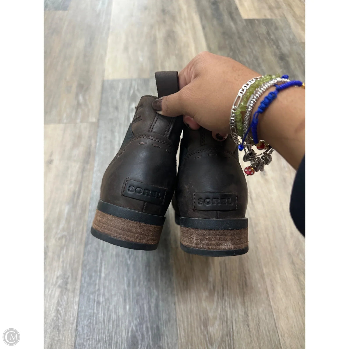 Boots Ankle Flats By Sorel In Brown, Size: 11