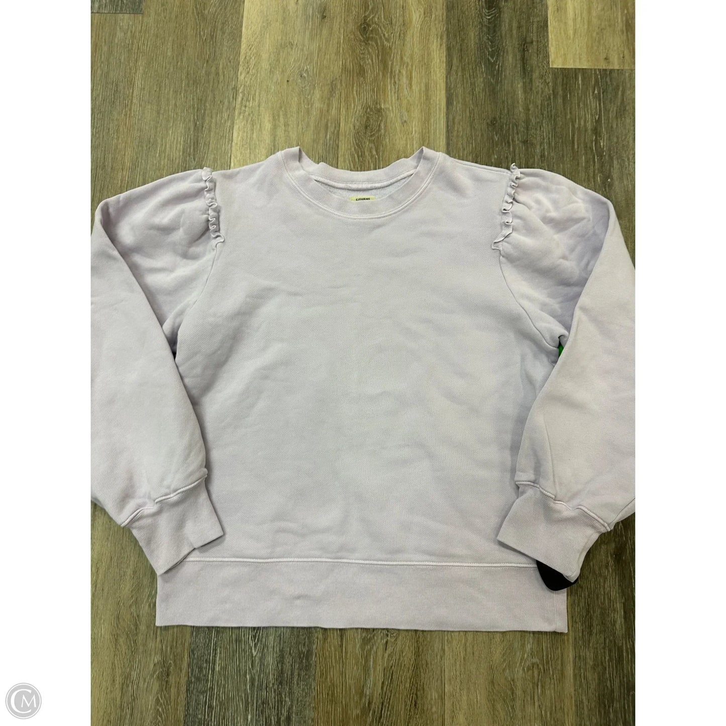 Sweatshirt Crewneck By Citizens Of Humanity In Purple, Size: L