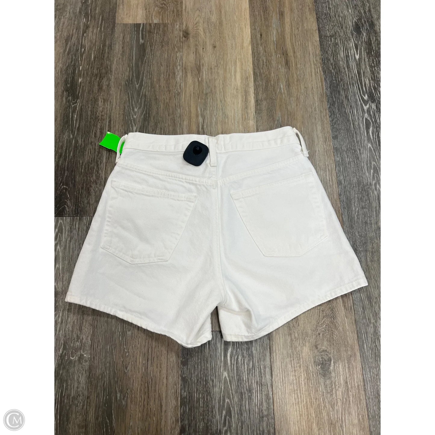 Shorts By Agolde In White Denim, Size: 0/24
