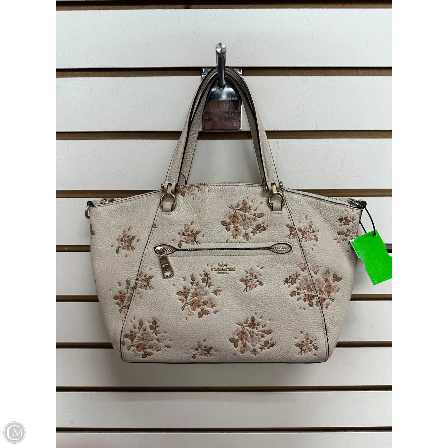 -Handbag Designer By Coach, Size: Medium