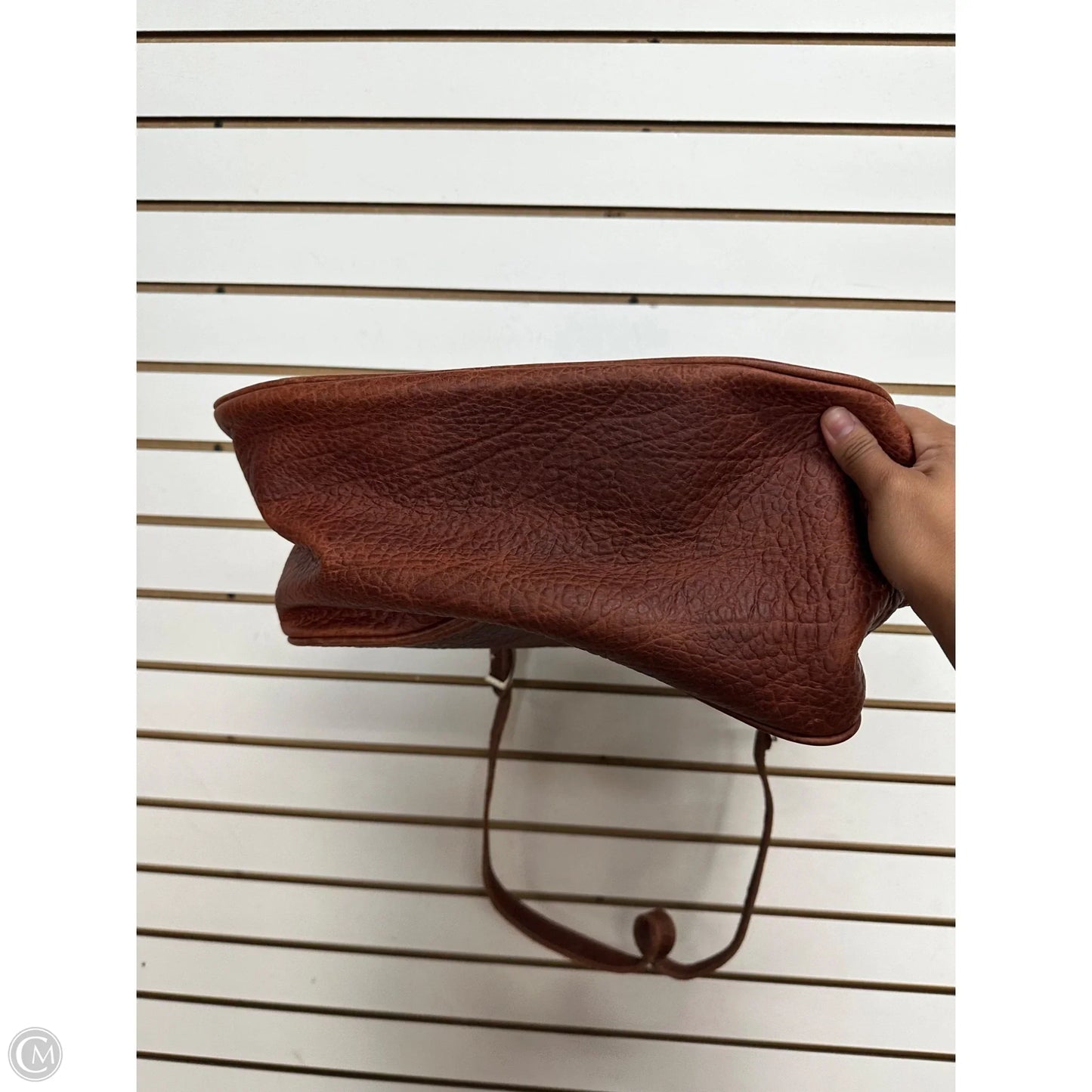 Crossbody Leather By J. peterman Co. , Size: Large