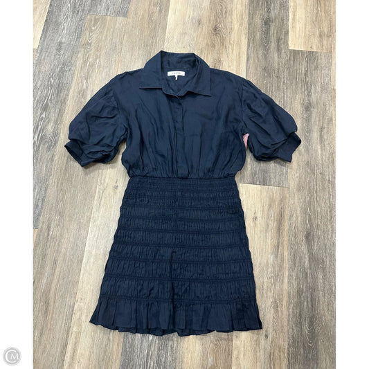 Dress Casual Midi By Frame In Navy, Size: S