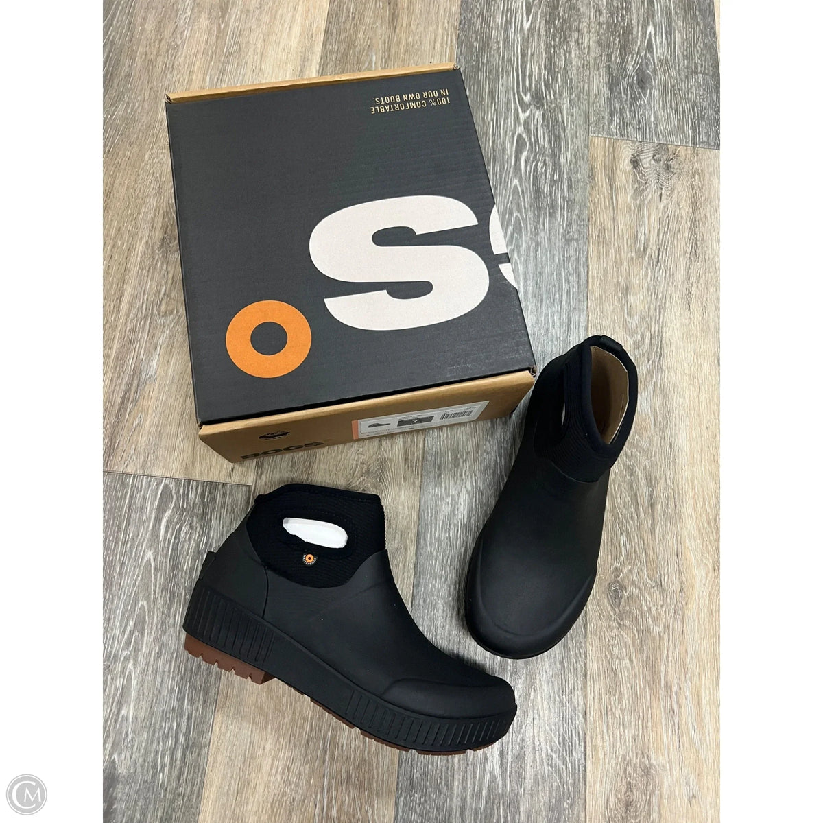 Boots Rain By Bogs In Black, Size: 7