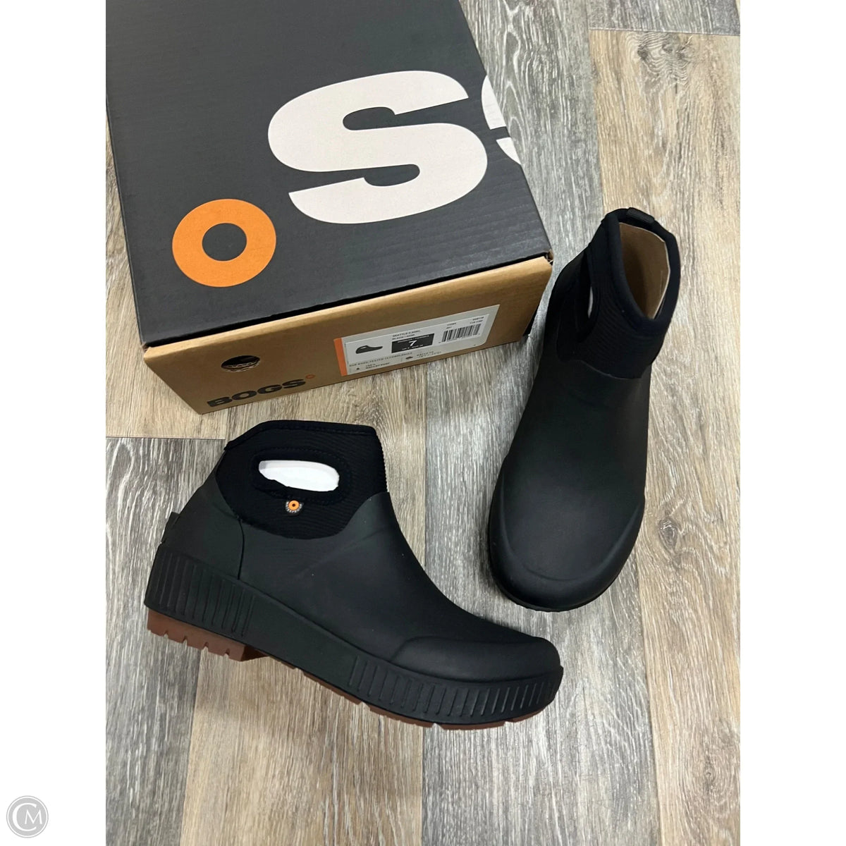 Boots Rain By Bogs In Black, Size: 7
