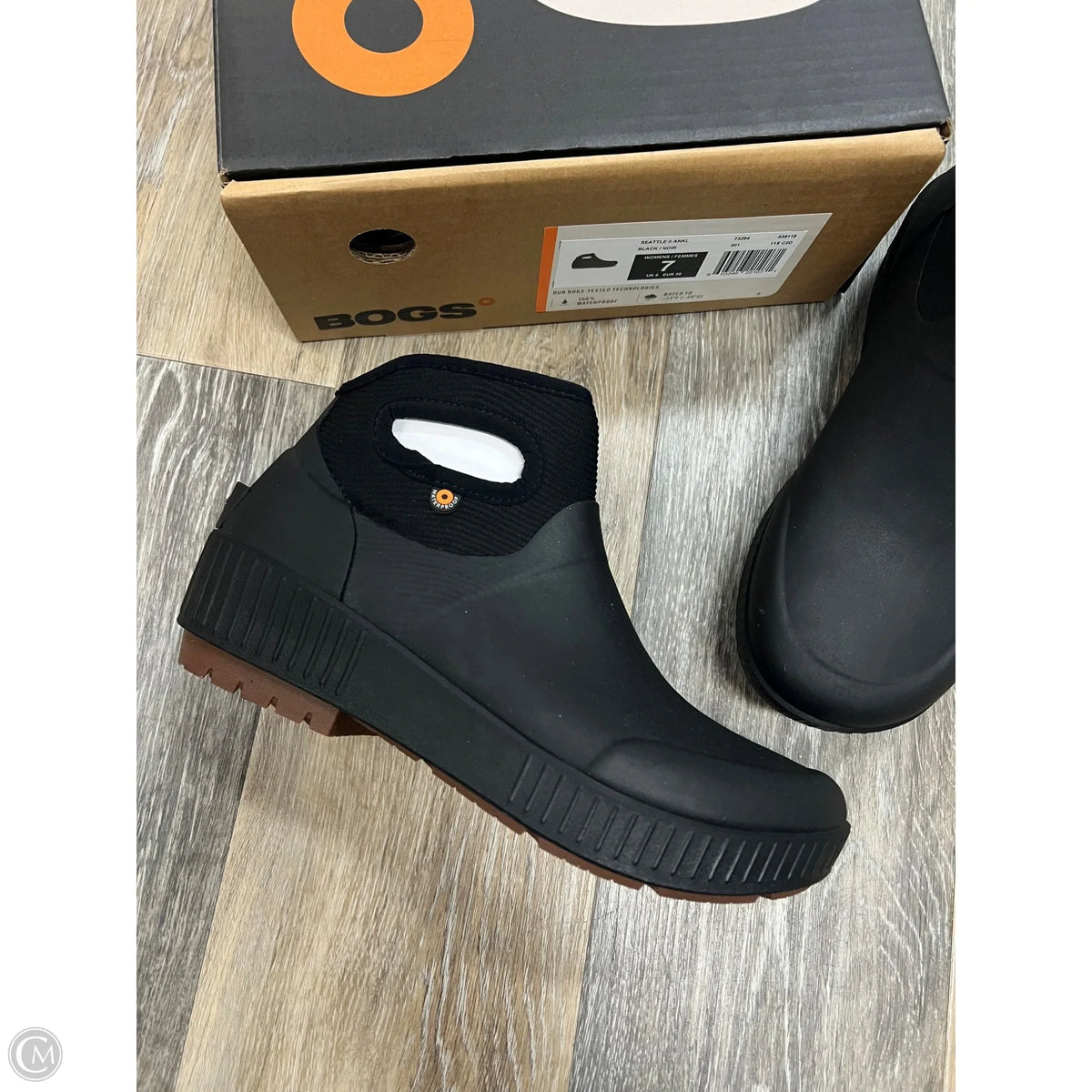 Boots Rain By Bogs In Black, Size: 7