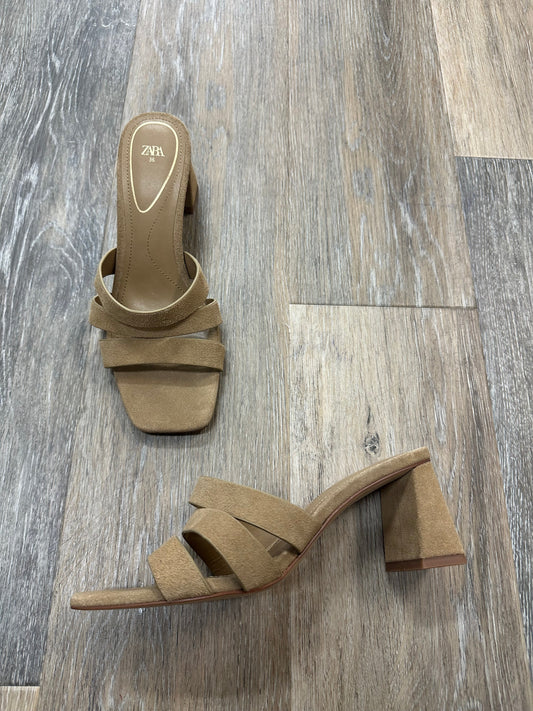 Sandals Heels Block By Zara  Size: 6
