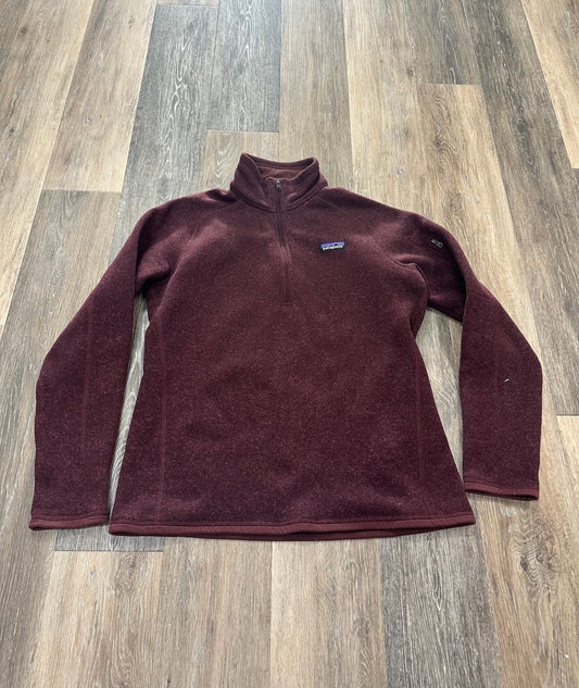 Red Athletic Fleece Patagonia, Size L
