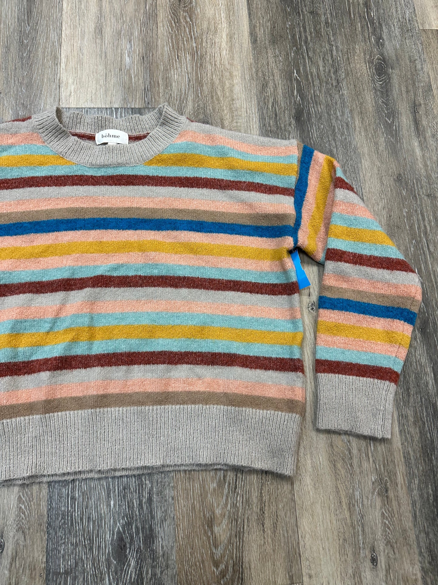 Sweater By Bohme In Striped Pattern, Size: S