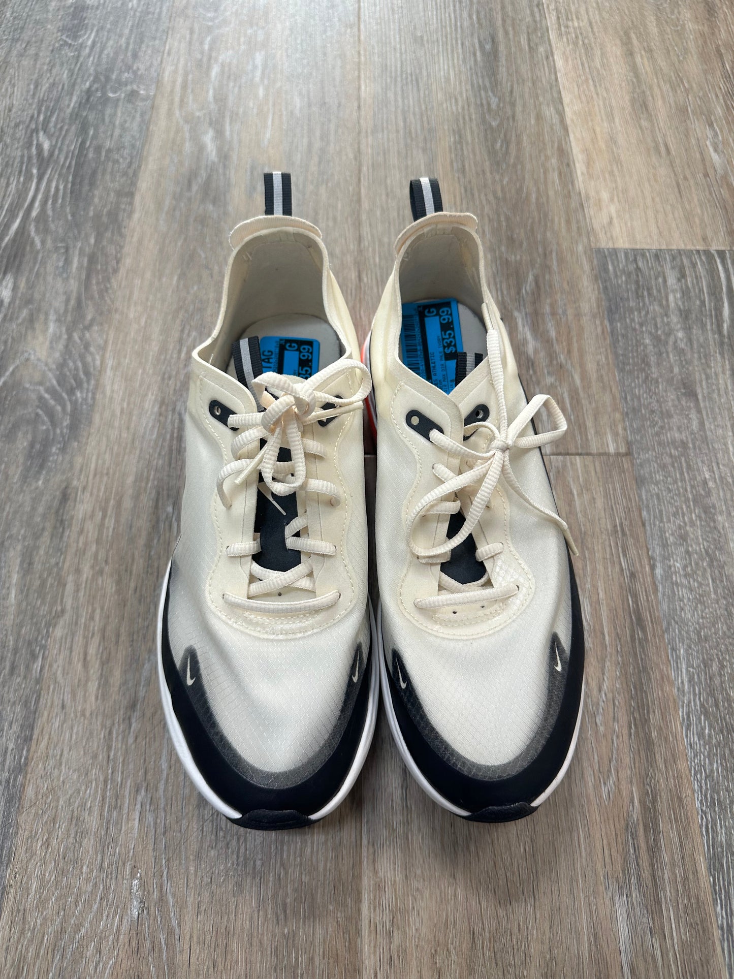 Cream Shoes Athletic Nike, Size 8
