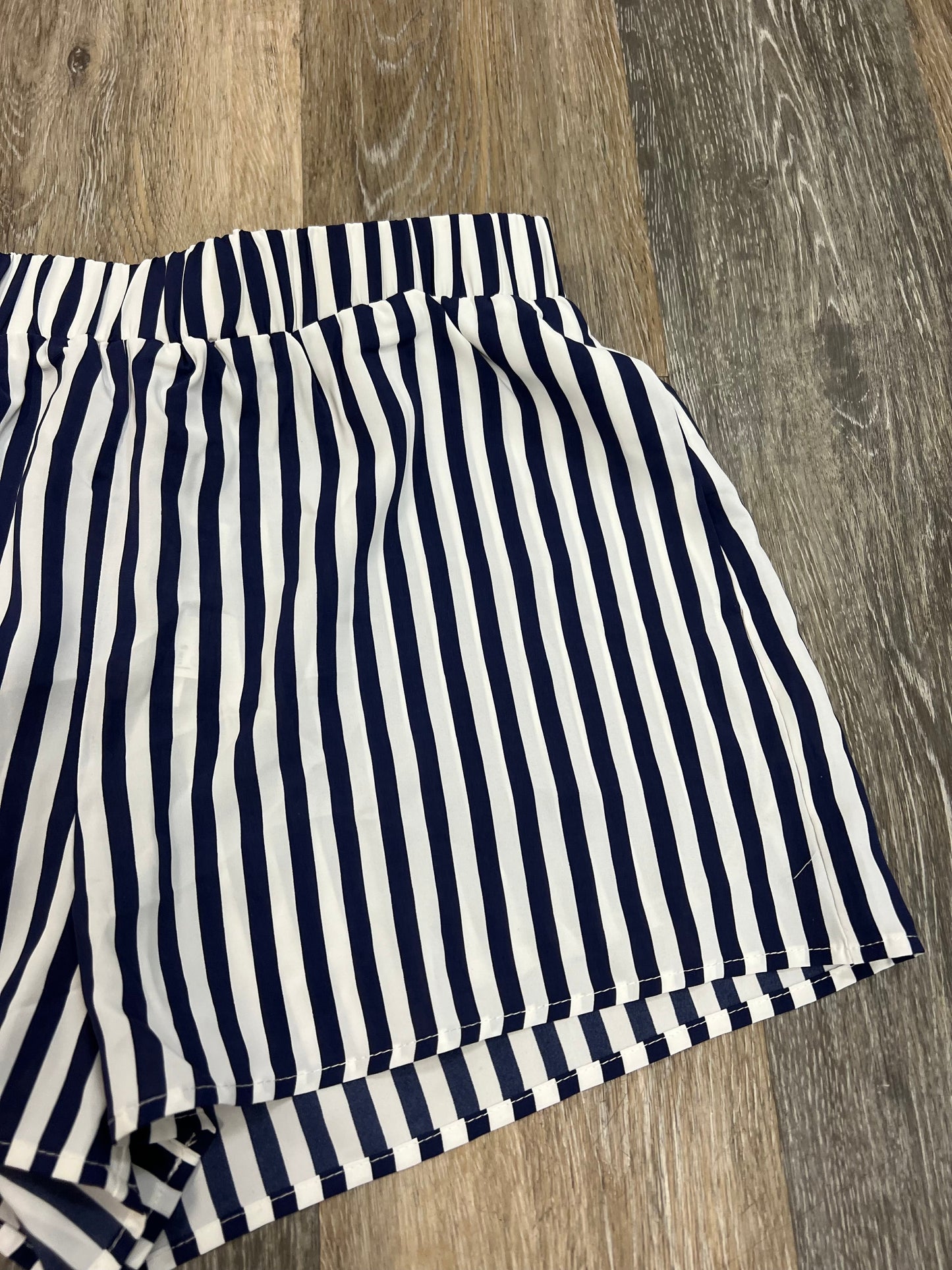 Striped Pattern Shorts Set Forever 21, Size S