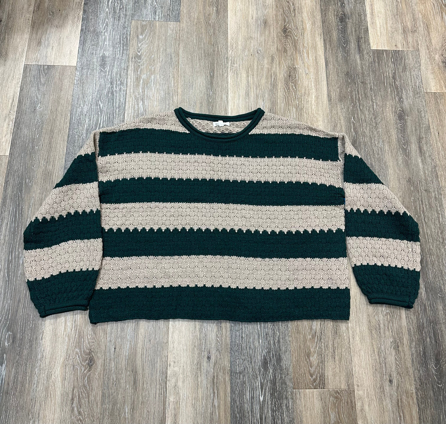 Sweater By Blu Pepper In Striped Pattern, Size: L