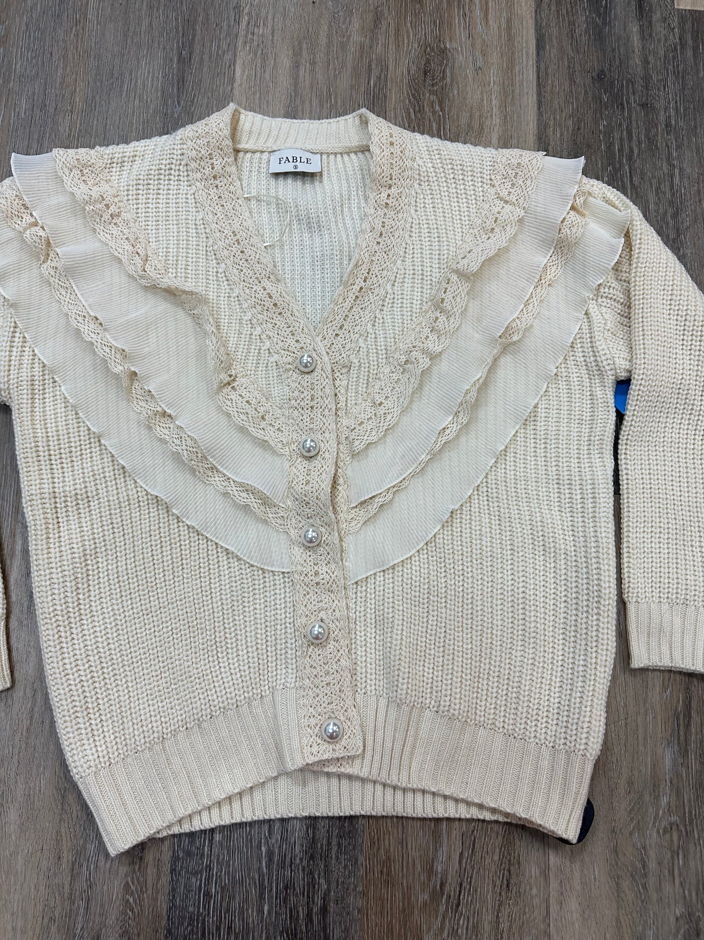 Sweater By Fable In Cream, Size: S