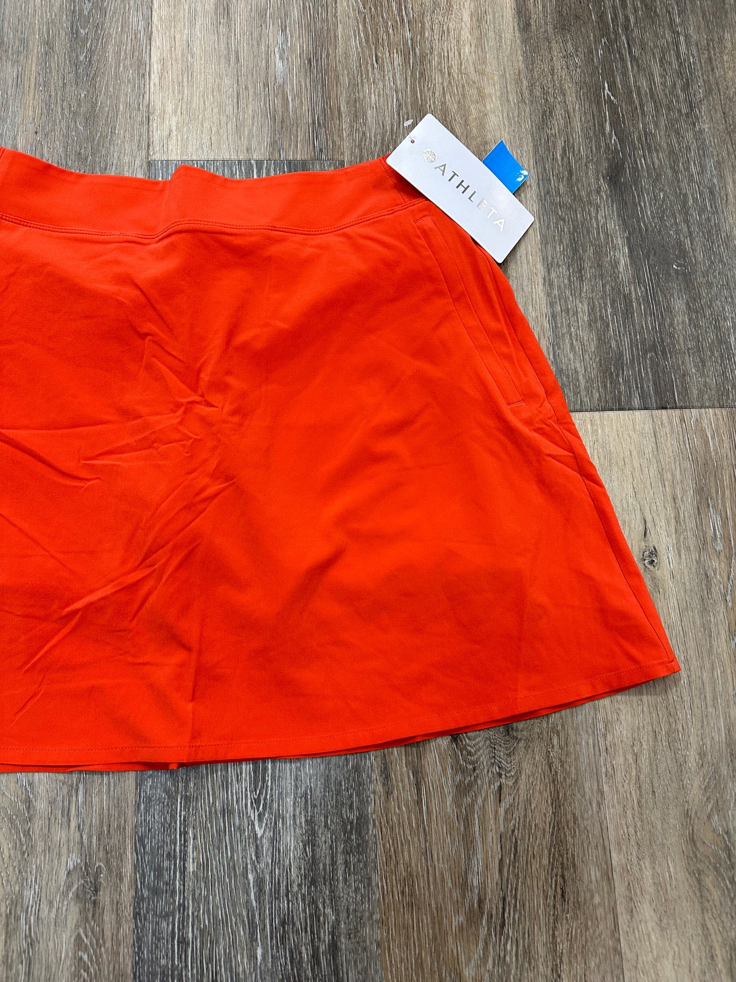 Athletic Skort By Athleta In Orange, Size: 8