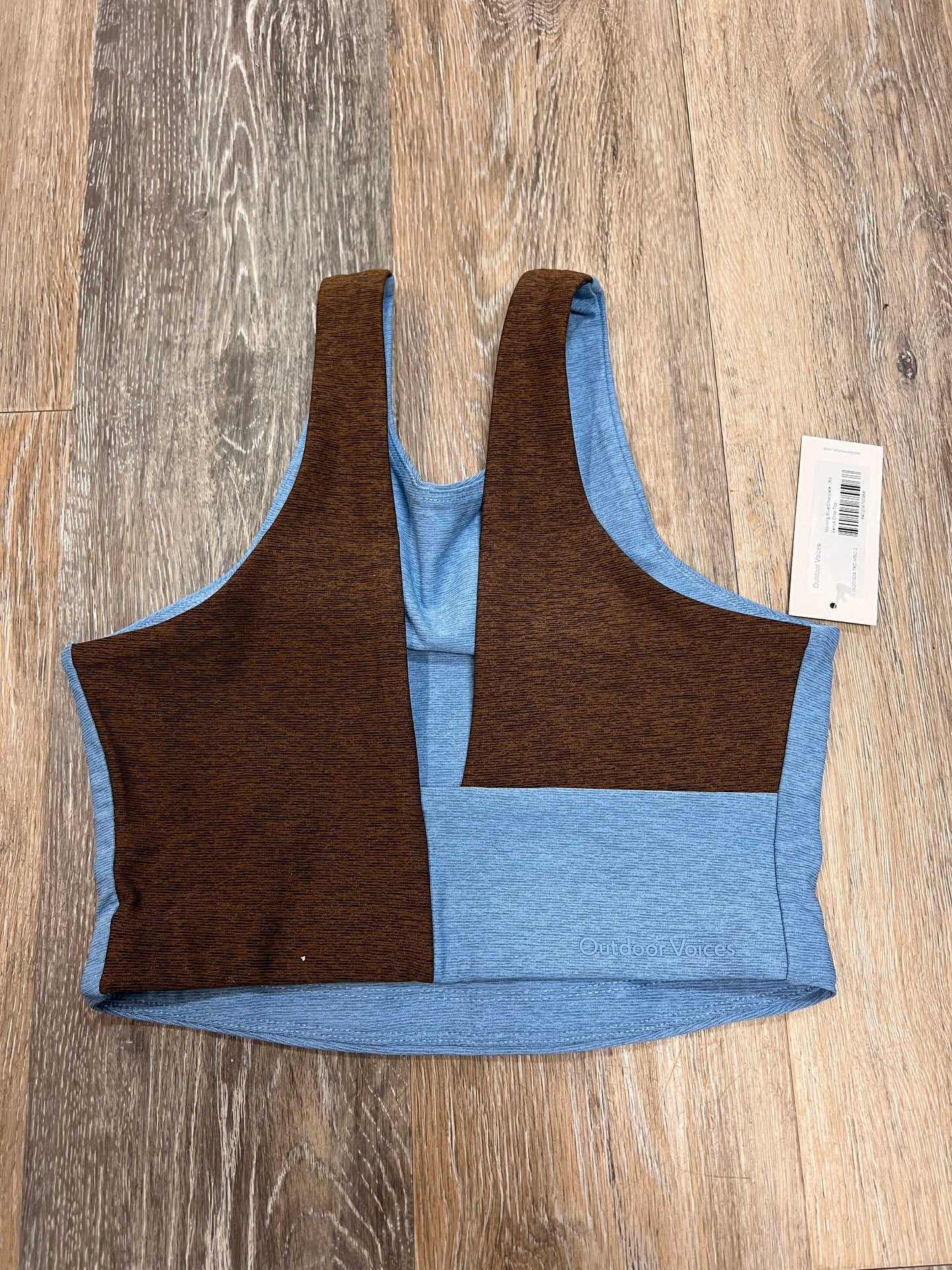 Athletic Tank Top By Outdoor Voices In Blue, Size: Xs