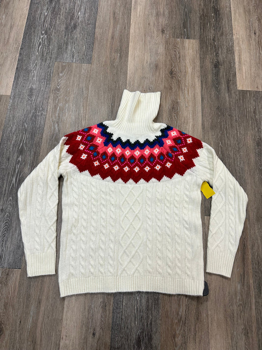 Sweater By Loft In Multi-colored, Size: M