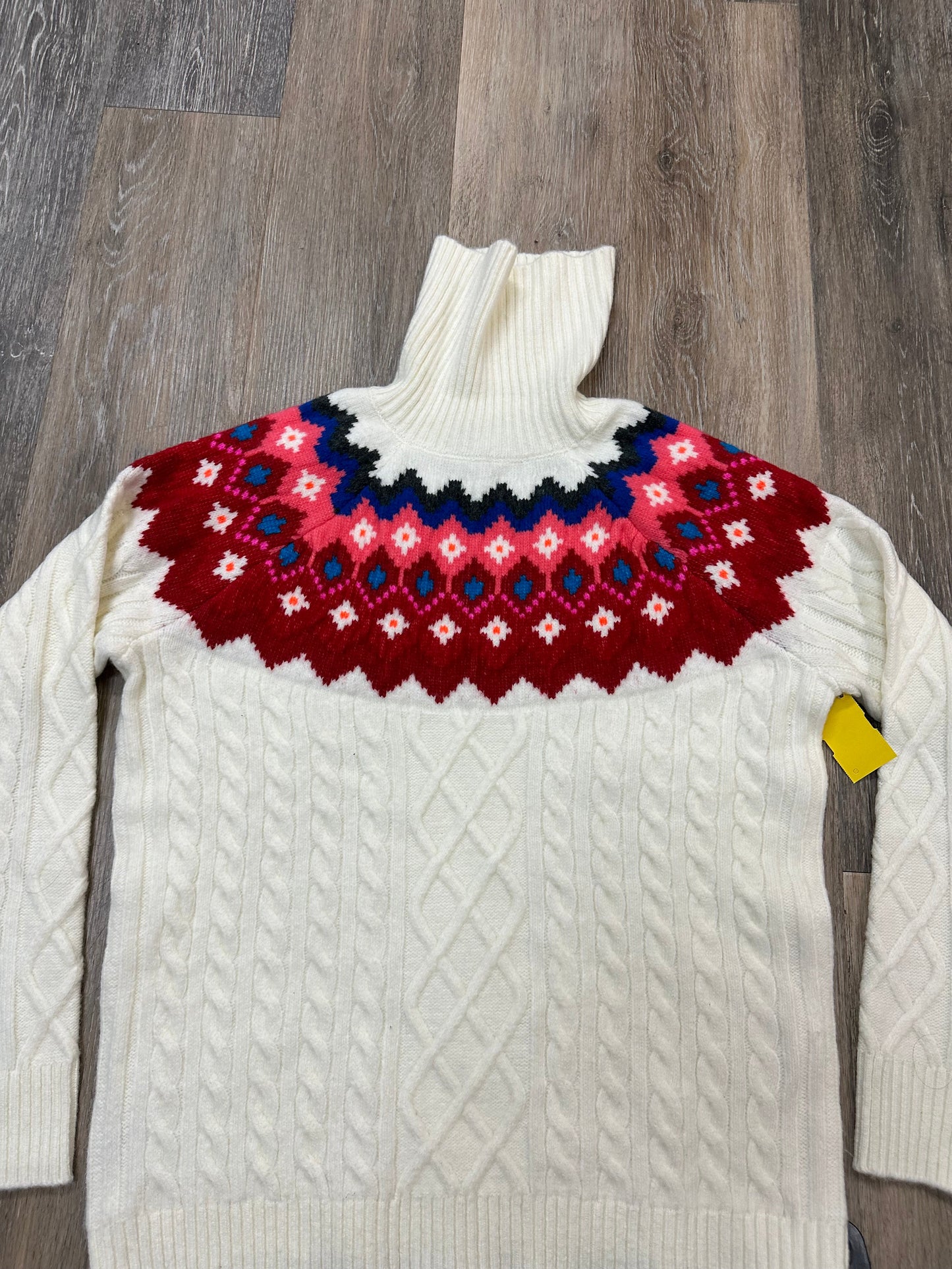 Sweater By Loft In Multi-colored, Size: M