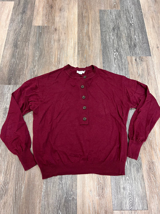 Top Long Sleeve By Good American In Red