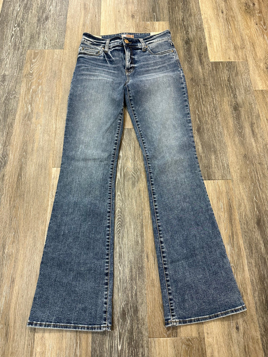 Jeans Boot Cut By Kut In Blue Denim, Size: 6